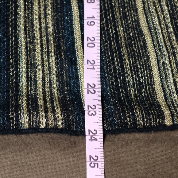 M Missoni Gold, Black, Striped, Knit Top - Picture 11 of 11